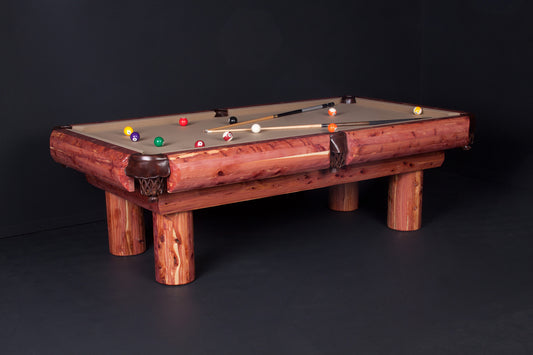 Red Cedar Pool Table