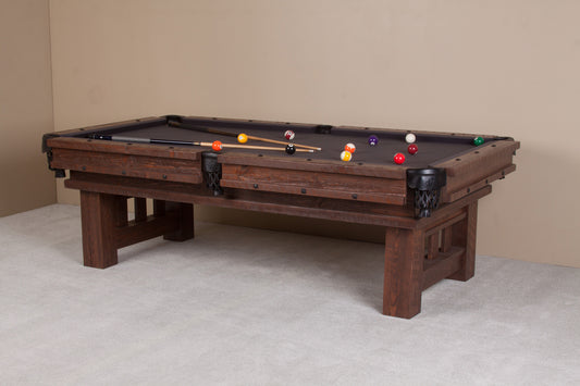 Barnwood Cheyenne Pool Table DK 7 ft