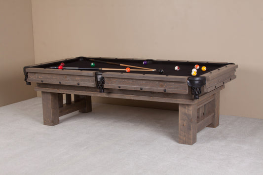 Barnwood Cheyenne Pool Table DK 8 ft